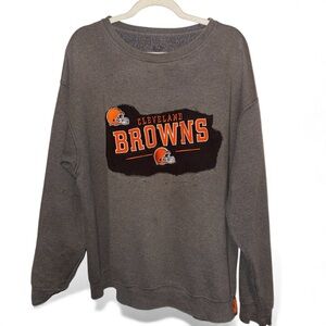 Upcycled Peekaboo Cleveland Browns Sweatshirt